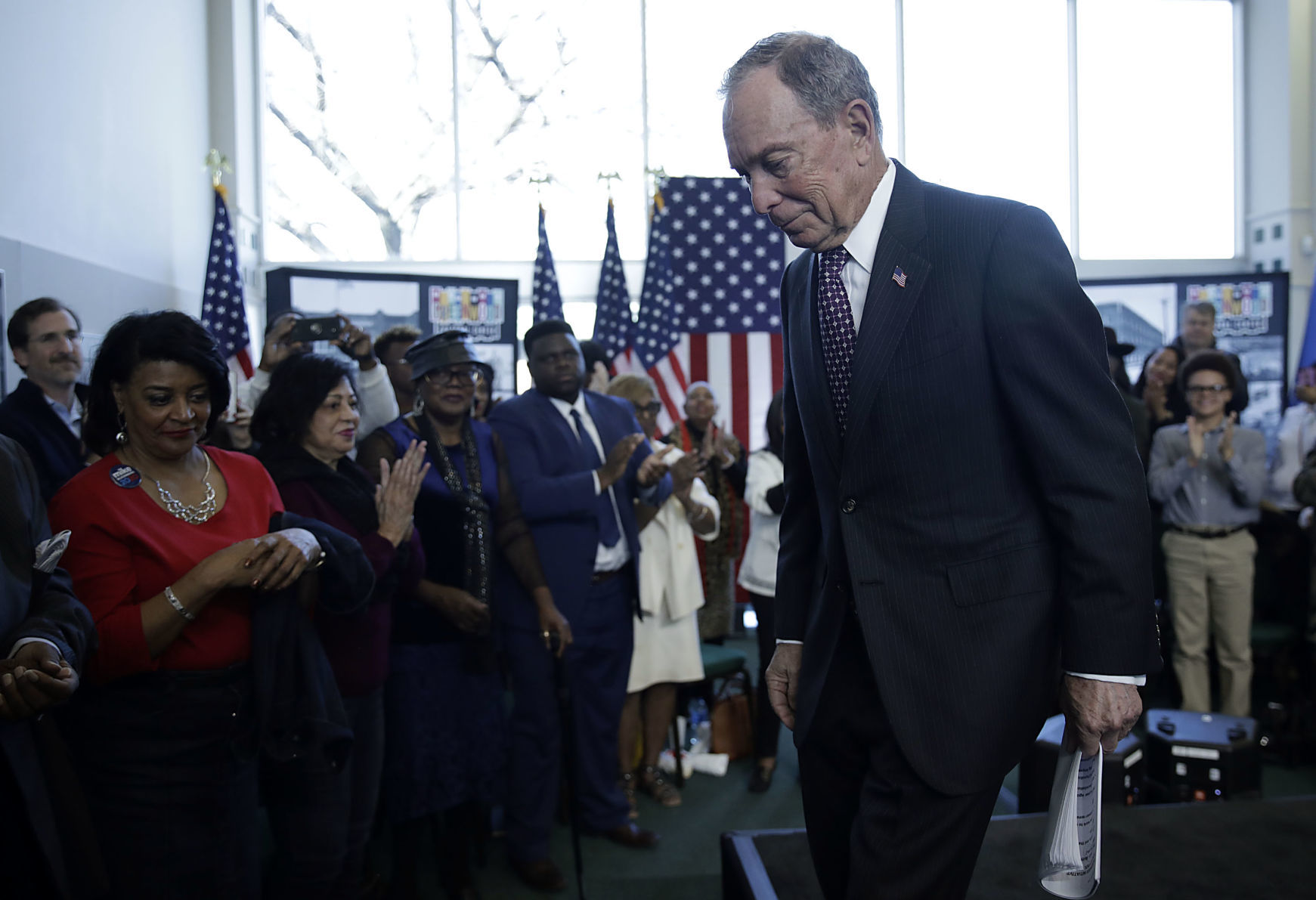 Michael Bloomberg in Tulsa